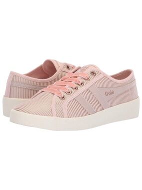 Gola Grace Radiance Sneakers Size 8 Blossom Rose Gold Pink Stripe